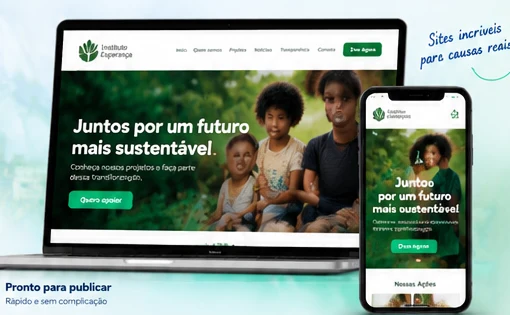 Escolha o modelo que representa a sua causa.